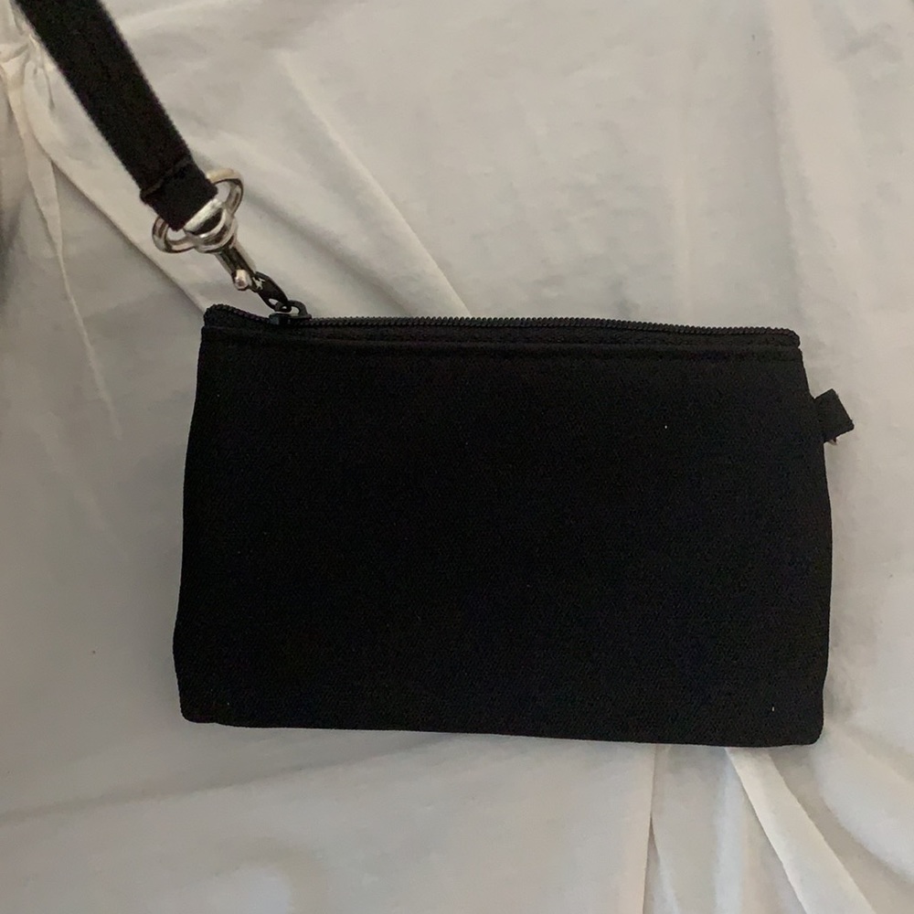 Leonard Drake Black Nylon Tan Shoulder Tote Bag - Picture 9 of 11